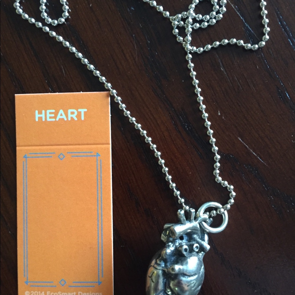 Heart.  necklace